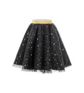 Party Deco Čierna čarodejnícka sukňa s hviezdičkami - cena, porovnanie