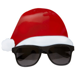 Widmann Zábavné okuliare so Santa klobúkom