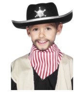 Smiffys Detský klobúk kovboj - čierny - cena, porovnanie
