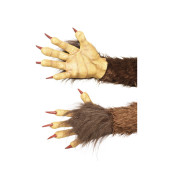 Smiffys Svetlé rukavice s chlpami a pazúrmi - cena, porovnanie