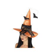 Smiffys Čarodejnícky klobúk s netopiermi - cena, porovnanie