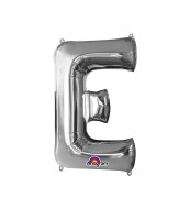 Amscan Balón fóliový Písmeno "E" - strieborný - cena, porovnanie