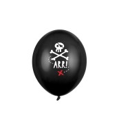Party Deco Čierne pirátske balóniky - cena, porovnanie