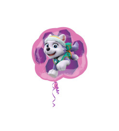 Amscan Fóliový balón Tlapková patrola v ružovej farbe