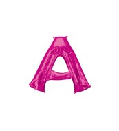Amscan Balón fóliový "Písmeno "A" - ružový - cena, porovnanie