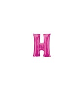 Amscan Balón fóliový "Písmeno "H" - ružový - cena, porovnanie