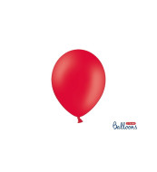 Party Deco Pastelový balónik - červená farba - cena, porovnanie