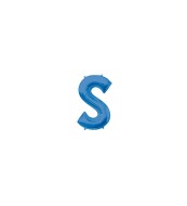 Amscan Balón fóliový "Písmeno "S" - modrý - cena, porovnanie