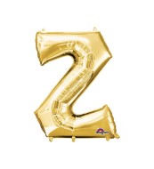 Amscan Balón fóliový Písmeno "Z" - zlatý - cena, porovnanie