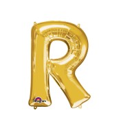 Amscan Balón fóliový Písmeno "R" - zlatý - cena, porovnanie