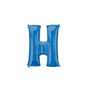 Amscan Balón fóliový "Písmeno "H" - modrý - cena, porovnanie