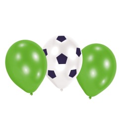 Amscan Balóny latexové 6ks - futbal
