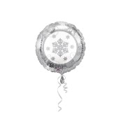 Amscan Biely balón so snehovou vločkou - cena, porovnanie