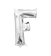 Amscan Fóliový balónek ve stříbrné barvě F - cena, porovnanie