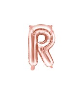 Party Deco Fóliový balónik R - ružovo zlatý - cena, porovnanie