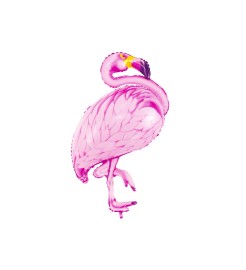 Party Deco Fóliový balón Flamingo