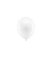 Party Deco Pastelovobiely latexový balónik - cena, porovnanie