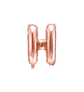 Party Deco Fóliový balónik H - ružové zlato - cena, porovnanie