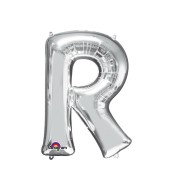 Amscan Balón fóliový Písmeno "R" - strieborný - cena, porovnanie