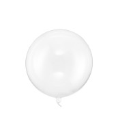 Party Deco Balón Orbz v čírej farbe - cena, porovnanie