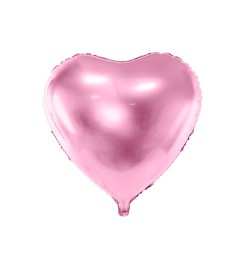 Party Deco Ružový balónik - srdce