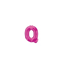 Amscan Balón fóliový "Písmeno "Q" - ružový