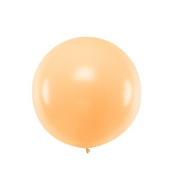 Party Deco Pastelovo svetlo oranžový mega balón