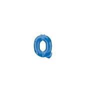 Amscan Balón fóliový "Písmeno "Q" - modrý - cena, porovnanie