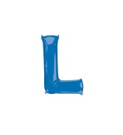 Amscan Balón fóliový "Písmeno "L" - modrý - cena, porovnanie