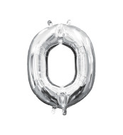 Amscan Strieborný fóliový balónik O - cena, porovnanie