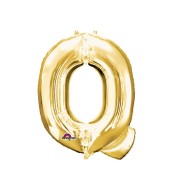 Amscan Balón fóliový Písmeno "Q" - zlatý - cena, porovnanie