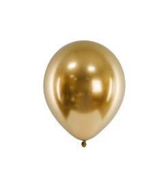Party Deco Chrómové zlaté balóniky