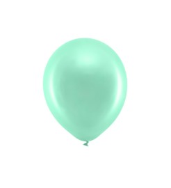 Party Deco Pastelový balónik - mätový
