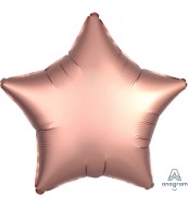 Amscan Fóliový balónik v tvare hviezdy - ružové zlato - cena, porovnanie