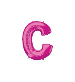 Amscan Balón fóliový "písmeno "C" - ružový