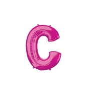 Amscan Balón fóliový "písmeno "C" - ružový - cena, porovnanie
