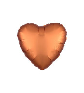 Amscan Fóliový balónik v tvare srdca - bronzový - cena, porovnanie