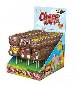Severka Čokoládové lízatko - zvieratká 35g