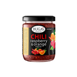 Buga's Chilli Raspberry & Orange sauce 170g