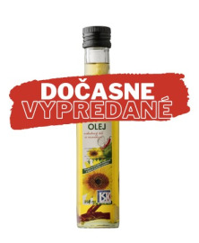 Búšlak Oil Olej bio panenský slnečnicový ochutený čili a cesnakom 250ml