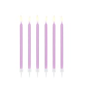 Party Deco Narodeninové sviečky- fialové - cena, porovnanie