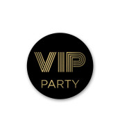 Party World Odznak s nápisom - VIP Párty - cena, porovnanie