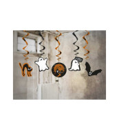 Party Deco Dekorácia - špirály so strašidlami - cena, porovnanie