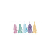 Amscan Girlanda s pastelovými strapcami - cena, porovnanie