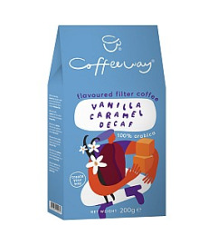 Coffeway Vanilla - Caramel Decaffeinated mletá 200g