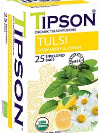 Tipson BIO Tulsi Chamomile & Lemon 25x1,2g