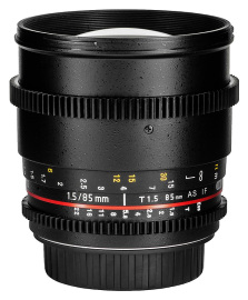 Samyang 85 mm T/1,5 VDSLR MK2 Sony E