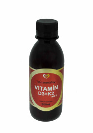 Zdravý Svet Lipozomálny vitamín D3+K2 200ml