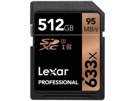 Lexar SDXC 633x Professional UHS-I 512GB