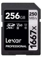 Lexar SDXC Professional 1667x UHS-II U3 256GB - cena, porovnanie